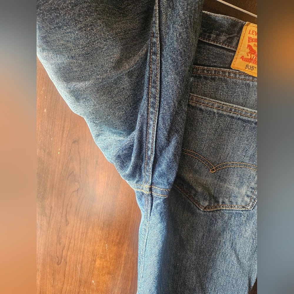 Levi's Men's Blue Jeans 36 × 29 - Picture 4 of 6